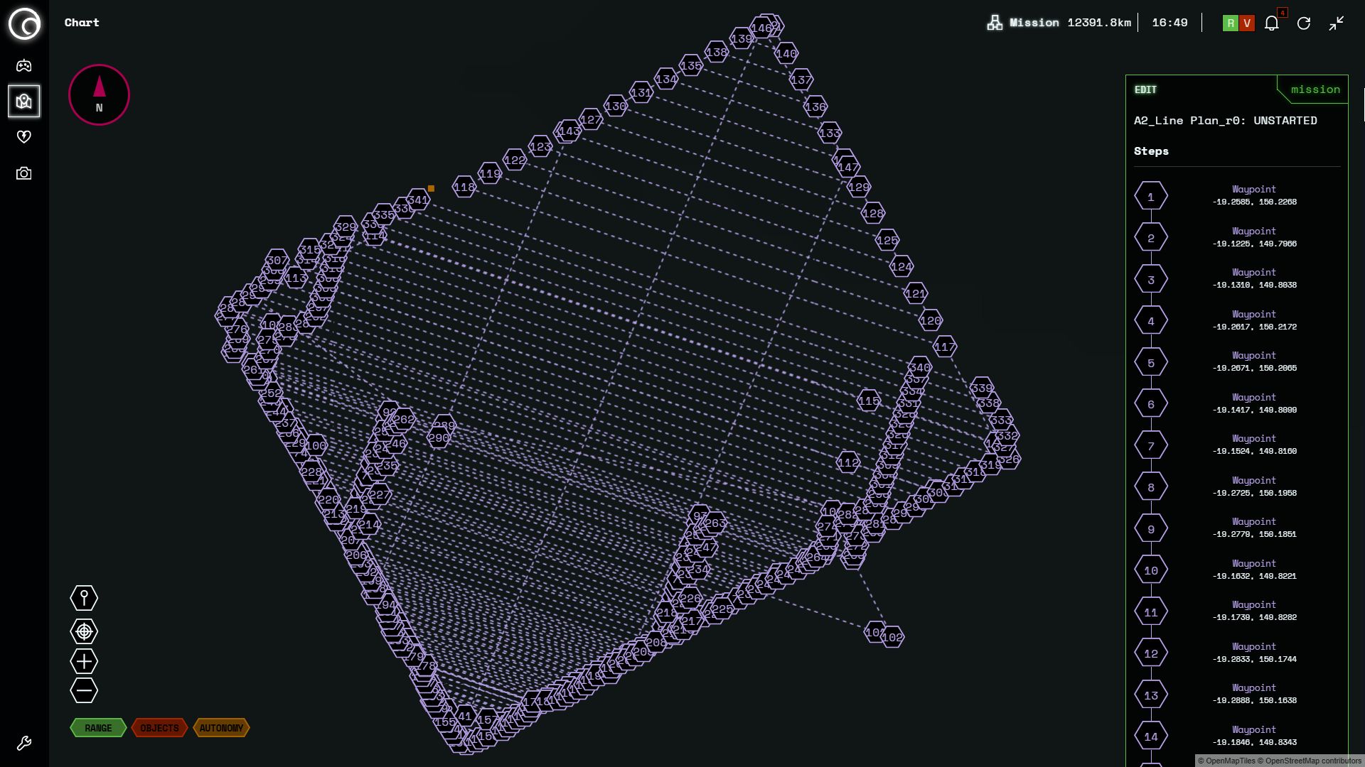 QINSY file imported into GAMA