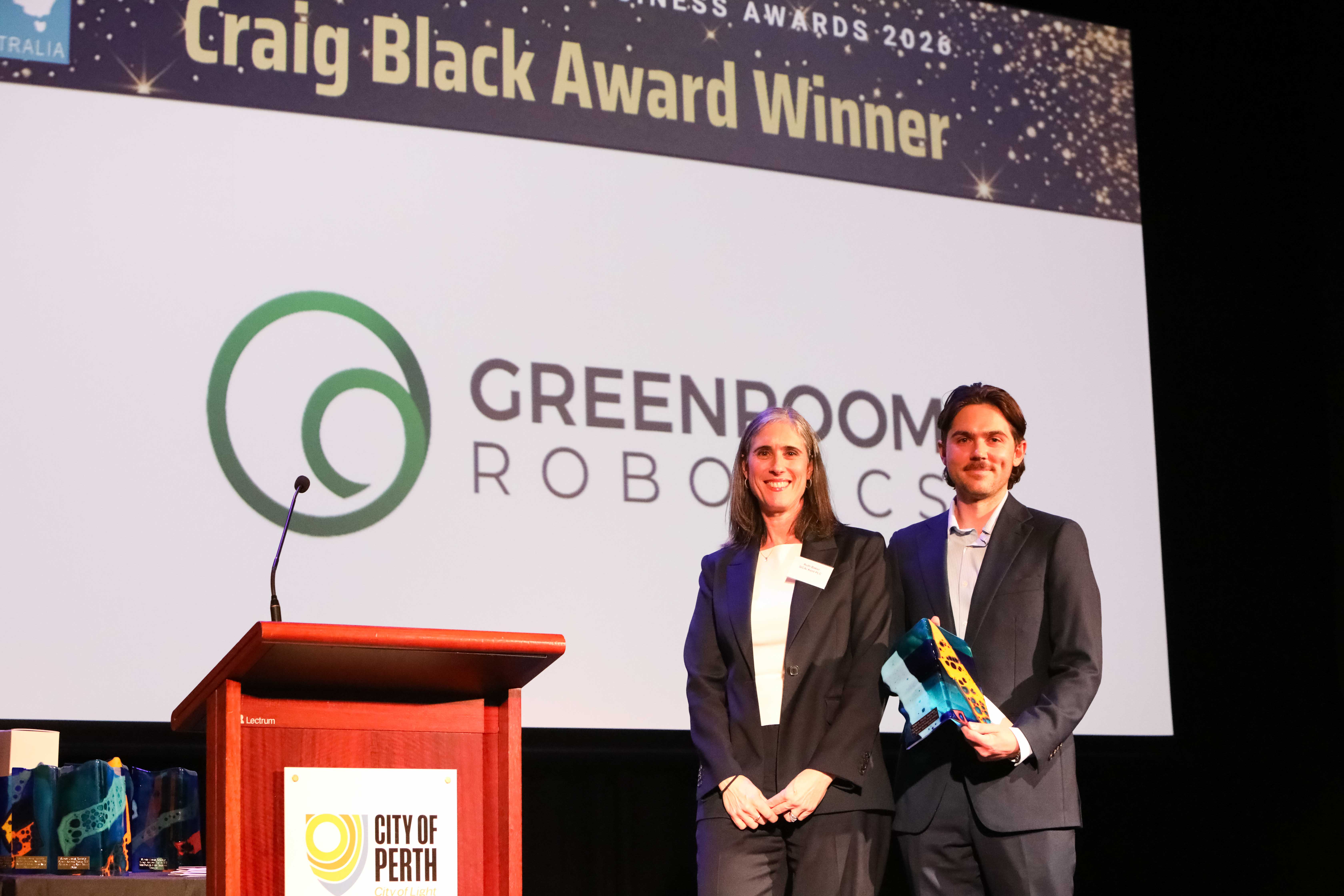 Cover Image for Greenroom Robotics wins Australian Subsea Business Award for Innovation