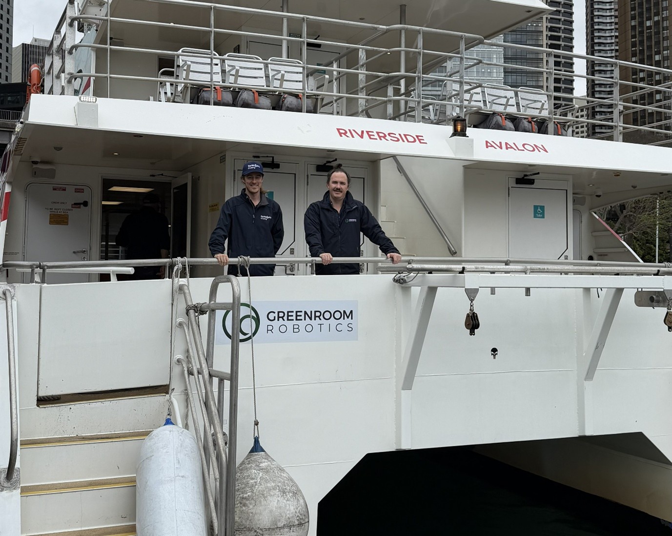 Harry Hubbert and Ben Byrne on the Fantasea Avalon