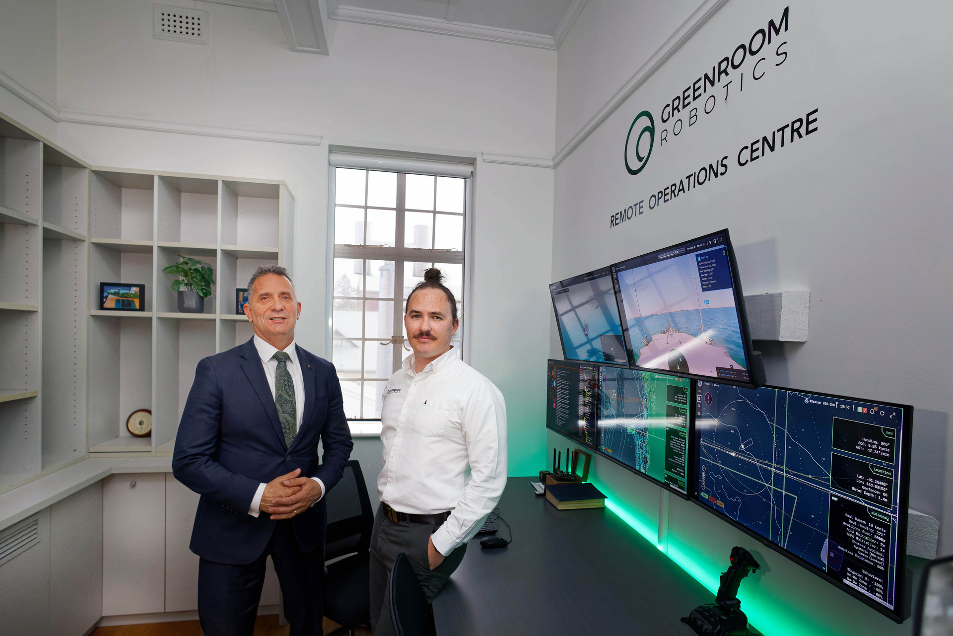 Cover Image for Minister Papalia visits Greenroom as WA’s defence tech strengthens AUKUS alliance