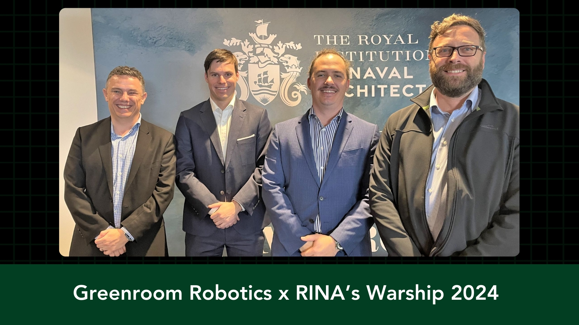 Cover Image for Greenroom Robotics x RINA’s Warship International Conference 2024