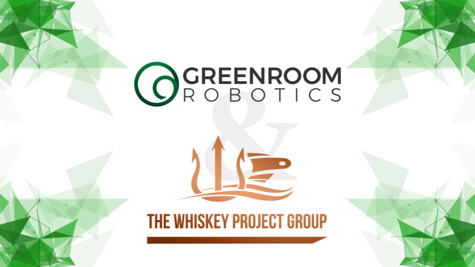 Cover Image for Greenroom Robotics partnership with The Whiskey Project Group